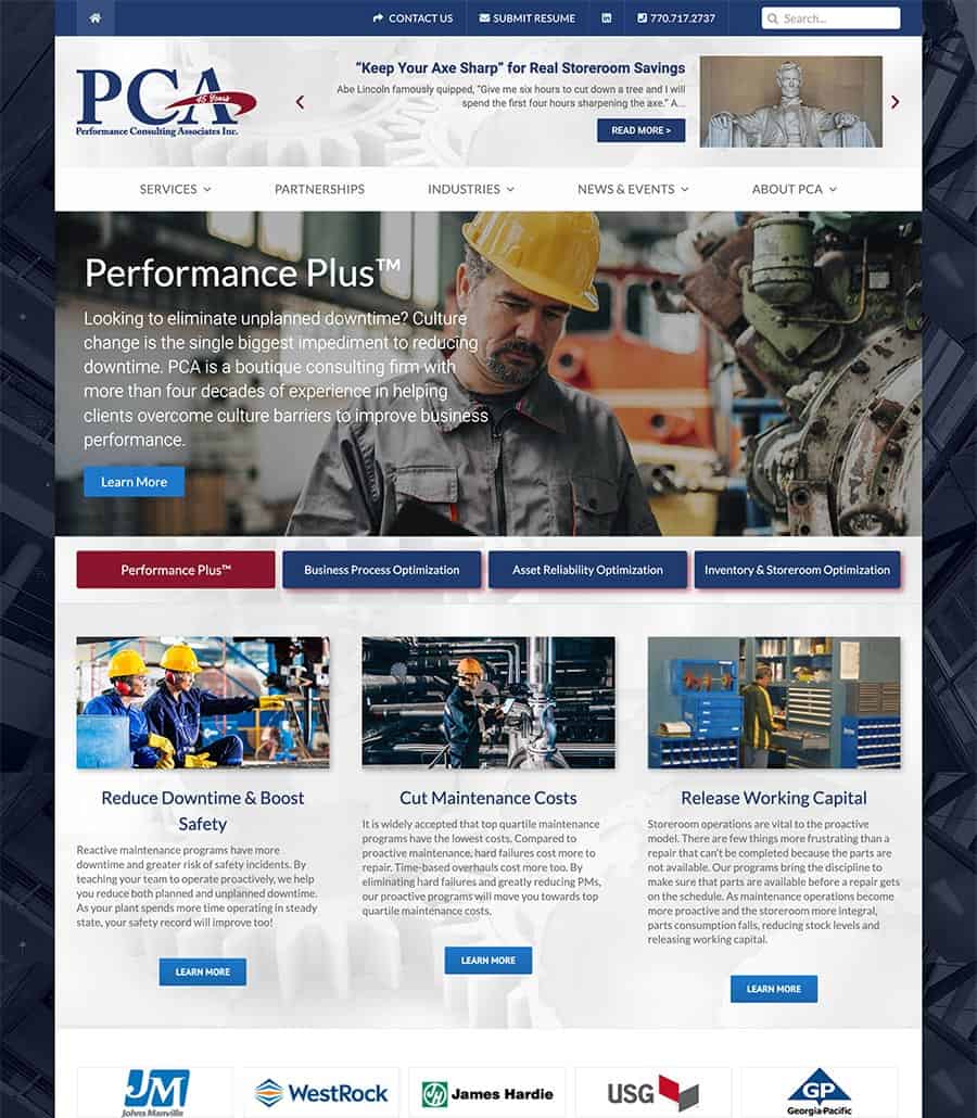 PCA Homepage
